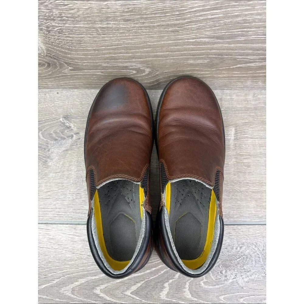 Dr Martens Tipton Slip On Men’s Sz 8/Women’s 9 Brown Leather Oxford Shoes